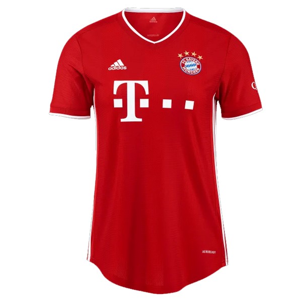 Maillot Football Bayern Munich Domicile Femme 2020-21 Rouge